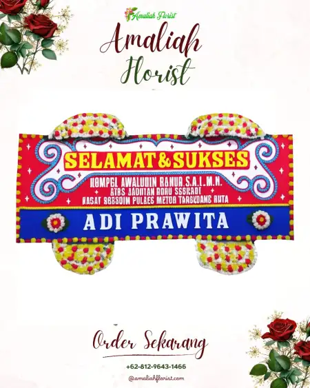 Papan Bunga Ucapan Selamat Lebakmuncang