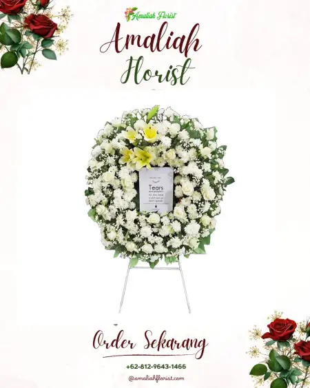 Krans Bunga Duka Lebakmuncang